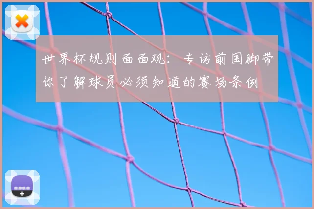 世界杯规则面面观：专访前国脚带你了解球员必须知道的赛场条例