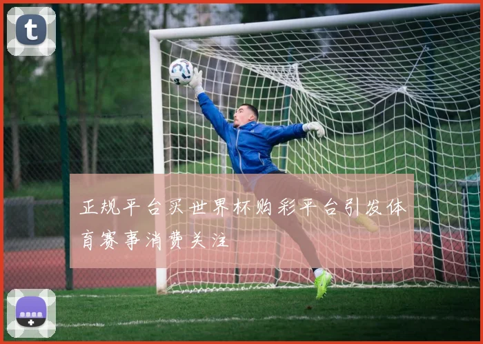 正规平台买世界杯购彩平台引发体育赛事消费关注