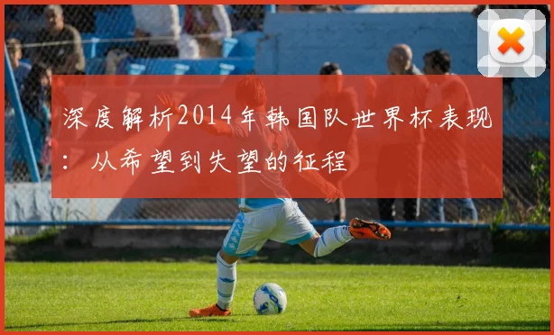 深度解析2014年韩国队世界杯表现：从希望到失望的征程